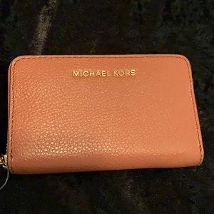Brand New! Michael Kors Zip Wallet